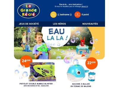 Eau la la… on a tout prévu ! ☀️
