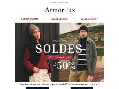 Soldes : 2ème démarque !