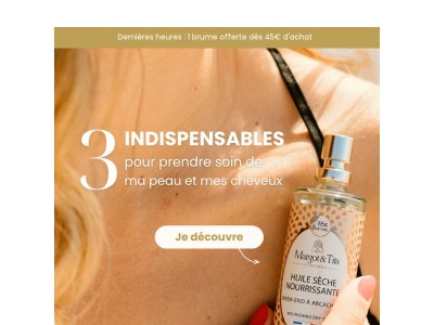 Découvrez la gamme de soin Margot&Tita ✨