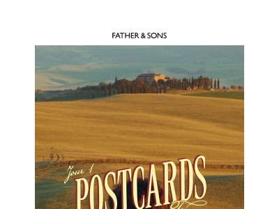 Carte postale de Toscane