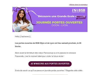 {{ lastname }}, les Portes Ouvertes BSB, c'est samedi