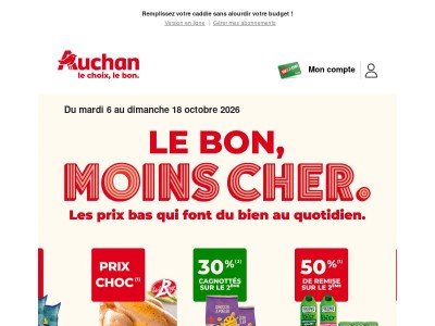 Les petits prix sont de sortie 🛒