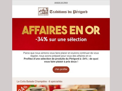 Les Affaires en Or sont de retour 🤩