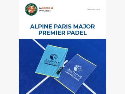 APM26: Découvrez la collection Padel !