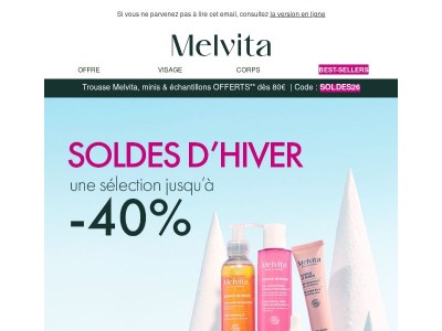 Les soldes d'hiver sont là.