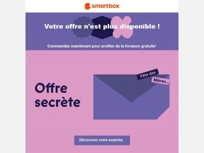 Une surprise vous attend 👀