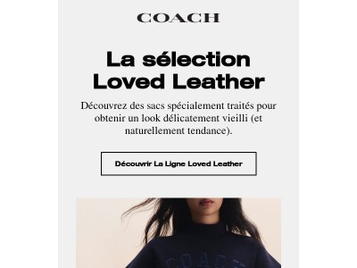 Découvrez notre collection Loved Leather.