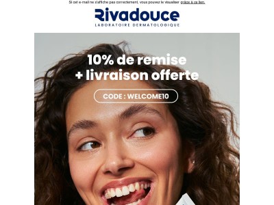 Votre offre de bienvenue : -10% + livraison offerte 🎁