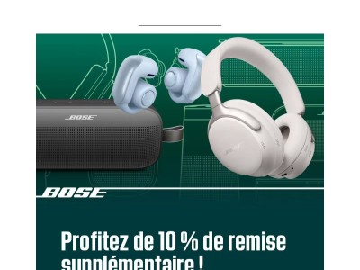 Alerte bons plans ! Profitez de 10 % de réduction supplémentaire sur les produits remis à neuf.