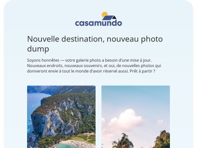 Votre album photo a besoin de contenu de vacances 🤳