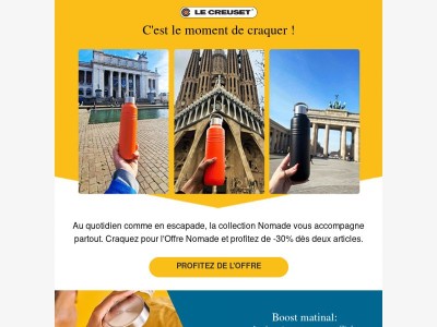 La collection Nomade toujours à vos côtés ✈️