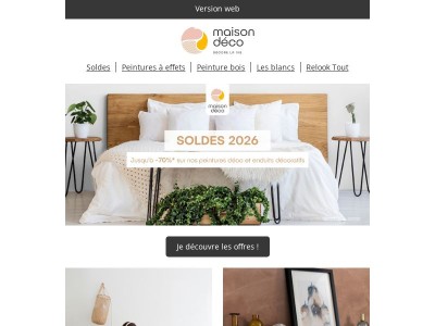 SOLDES 2éme démarque : jusqu’à -70% !