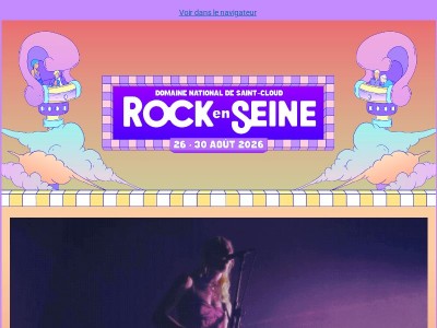 Ton ticket pour Rock en Seine n'est pas encore acheté ? Les jours sont comptés avant le début des festivités 🎊