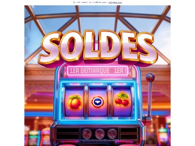 🎰 SOLDES : Fesses le jackpot !