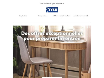 🏡 Les promos du moment pour préparer la rentrée