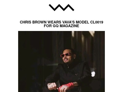 • VAVA . CHRIS BROWN WEARS VAVA FOR GQ MAGAZINE
