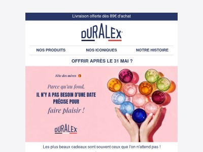 Vous avez raté la fête des mères ?