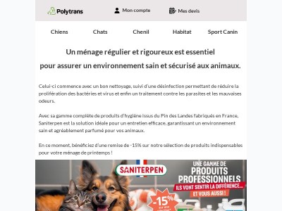 Grand ménage de printemps !