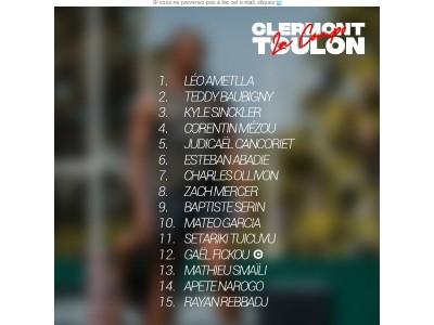 🏉 La Compo face à l'ASM !