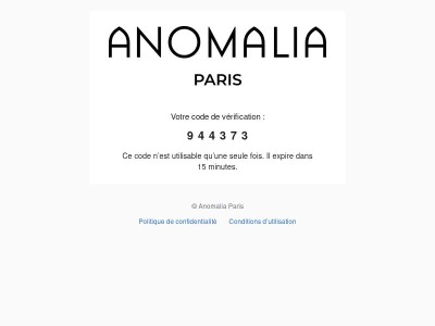 Votre code est : 944373