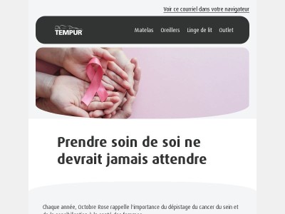{{ lastname }}, Octobre Rose : prenons le temps de prendre soin de nous.