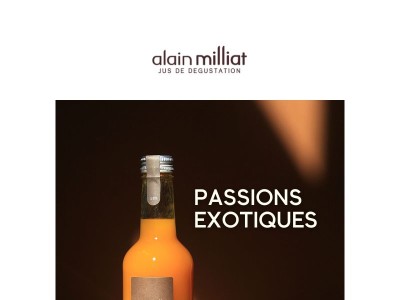Mangue, Passion, Ananas, Litchi, Yuzu : un goût d’ailleurs, choisi avec exigence.