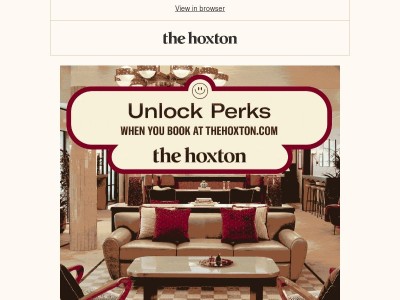Unlock perks when you book direct