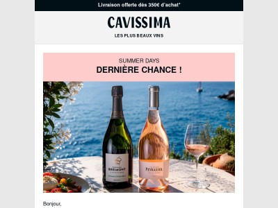 Fin des Summer Days : dernières bouteilles !