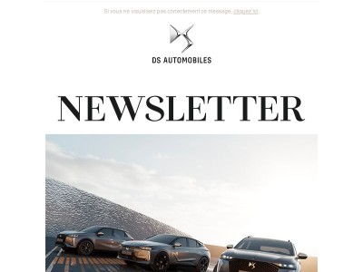 M./Mme {{ lastname }} DS PERFORMANCE Line est arrivée : découvrez-la en DS STORE du 16 au 18 janvier.