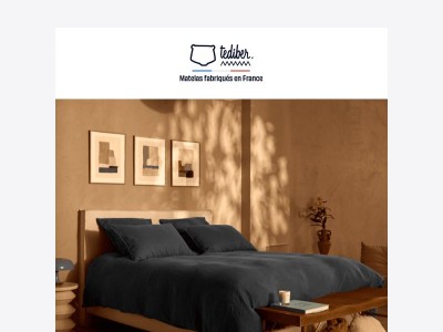Votre lit vous a attendu.