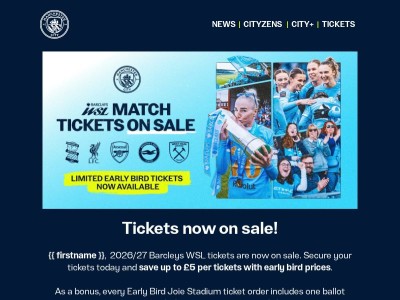 2026/27 Barclays WSL fixtures on sale 🎟️