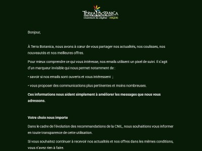 À propos de nos communications