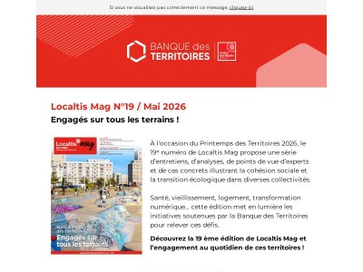 Localtis Mag mai 2026 : Engagés sur tous les terrains !
