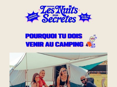 LE CAMPING : tu ne peux pas rater ça !  ⛺️
