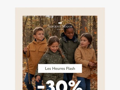 Rien que pour vous : -30% dès demain