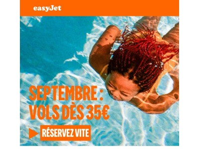 Partez en septembre dès 35€ 💼🍂