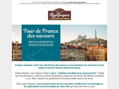 🦁 Bienvenue à Lyon, capitale des gourmands