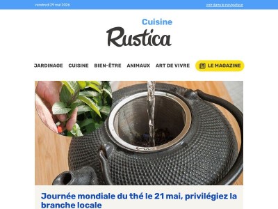 Nos recettes et boissons rafraîchissantes pour profiter des beaux jours