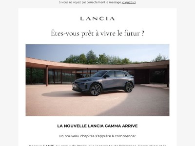 La nouvelle Lancia Gamma arrive