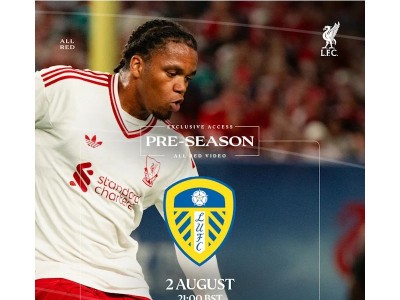 {{ firstname }}, Watch LFC v Leeds Live This Evening on All Red Video