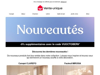 🆕 Alerte nouveautés !