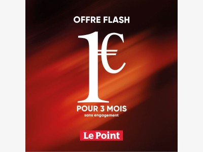 Offre flash : 3 mois d’abonnement pour 1€