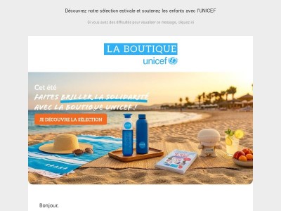🌞 Cap sur l’été avec les indispensables de la boutique solidaire !