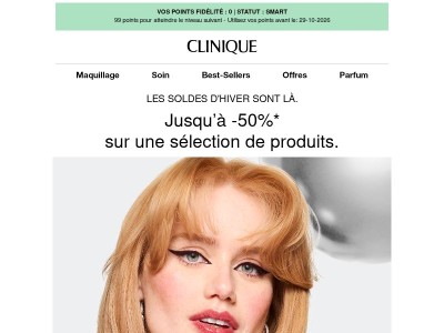 Les soldes d’hiver commencent maintenant : jusqu’à -50 % ❄️