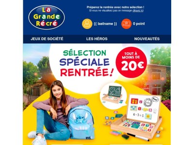 Préparez la rentrée avec notre sélection ! 🎒
