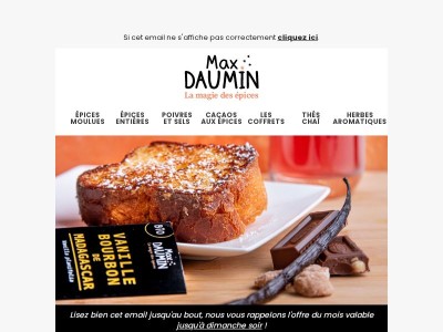 Découvrez nos vanilles d'exception ✨
