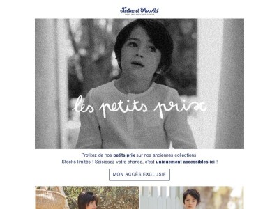 Votre accès exclusif 📩 LES PETITS PRIX