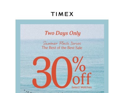 Two Days Only: 30% OFF Our Bestsellers 🔥