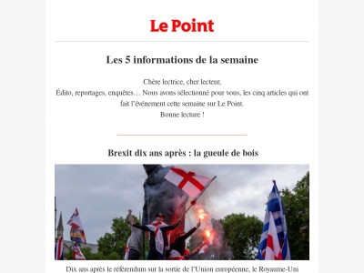 Brexit 10 ans après, le maire d'Arcachon dans la tourmente et interview exclusive de Jordan Bardella... dans le récap de la semaine
