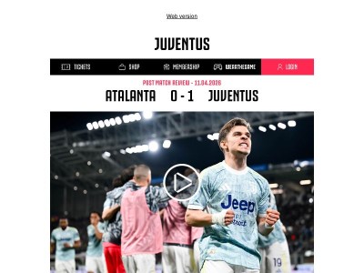 Three huge points come home! ⚪⚫ Atalanta 0 Juventus 1